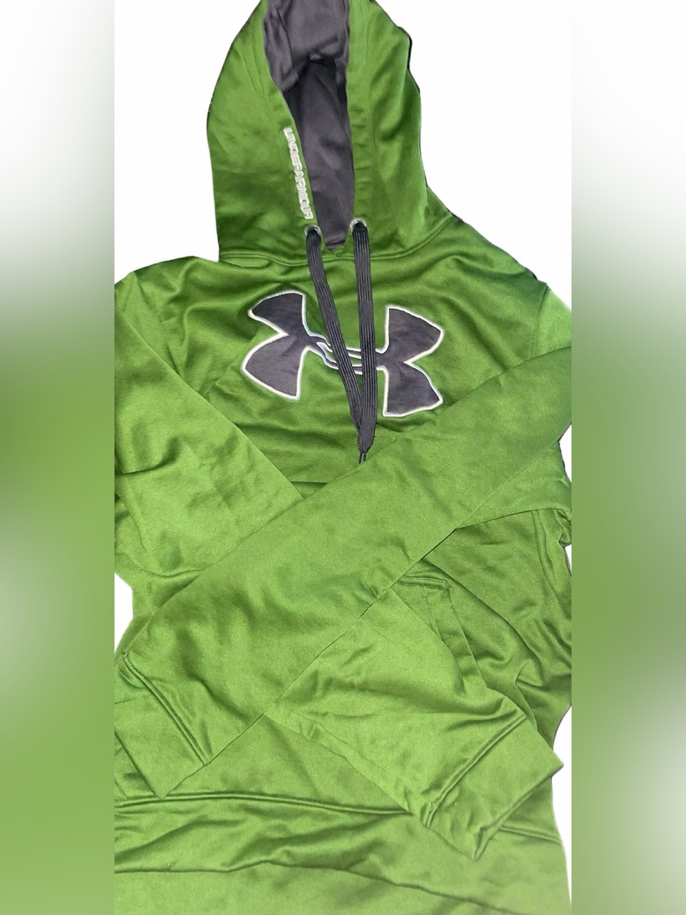 Men’s XL Under Armour Green Pullover Hoodie NWOT